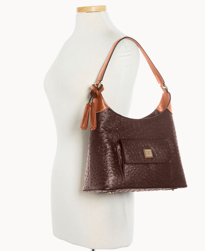 Ostrich Small Hobo
