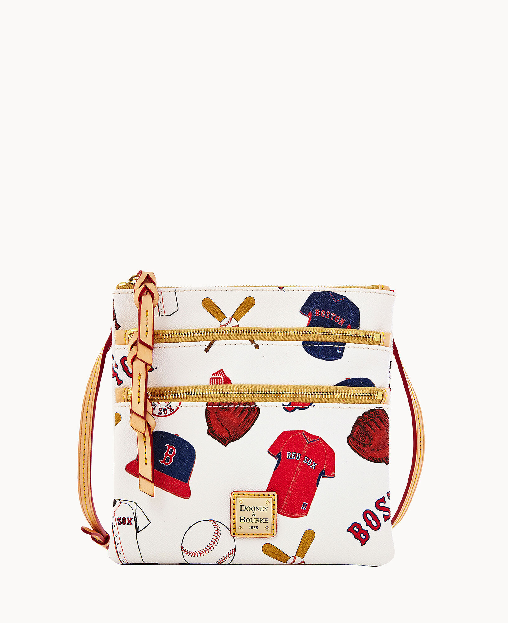 Dooney and bourke red sox crossbody top