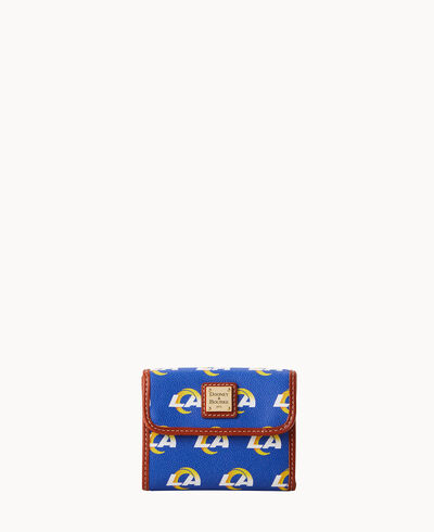 NFL Rams Flap Credit Card Wallet