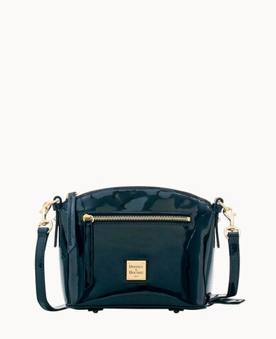 Patent Domed Crossbody