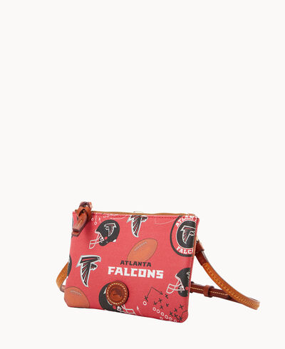 NFL Falcons Top Zip Crossbody