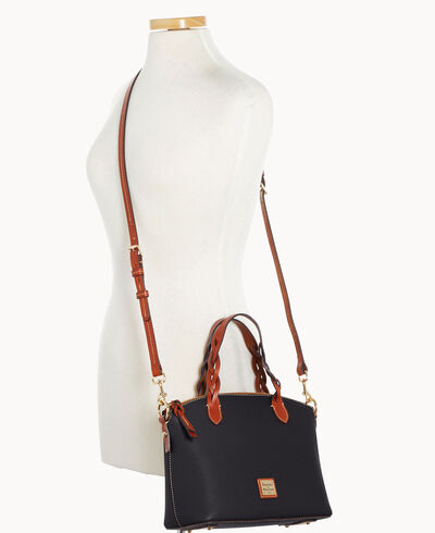 Pebble Grain Small Celeste Satchel