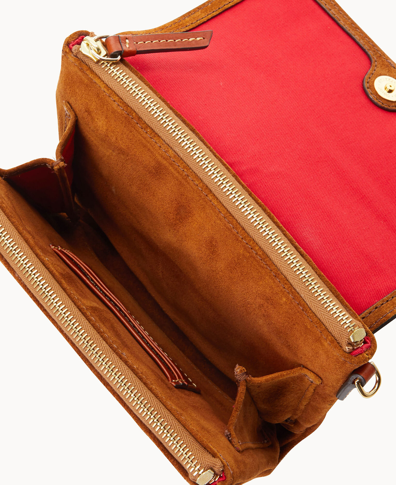 Dooney Bourke Suede Hunter Crossbody
