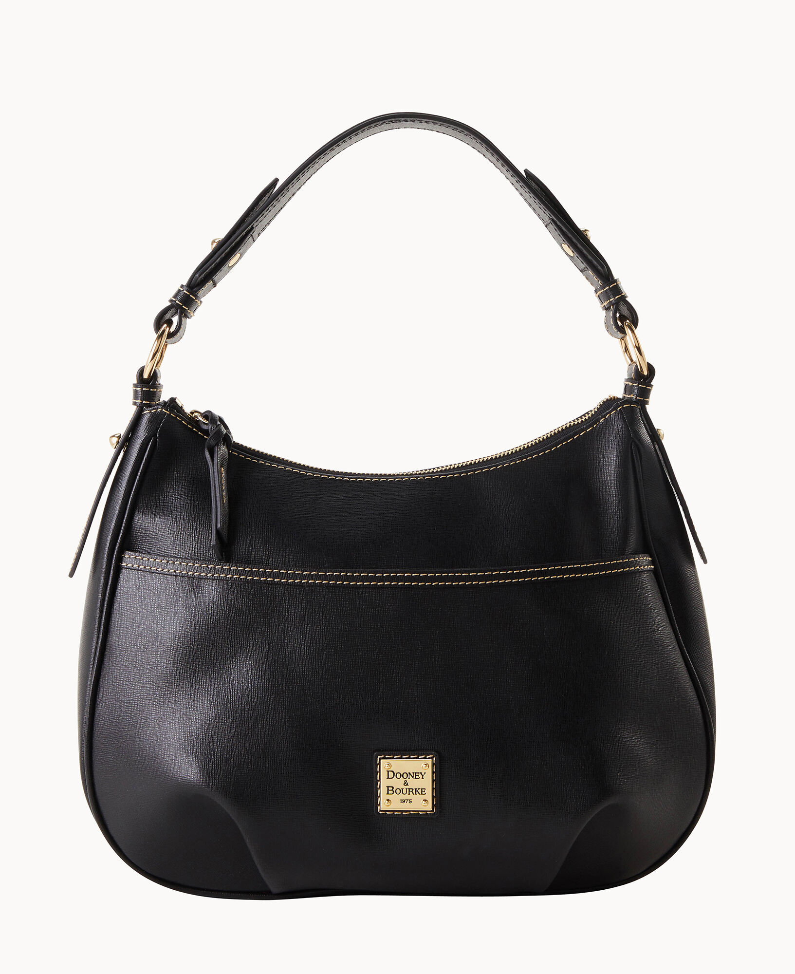 Dooney and bourke saffiano hobo clearance