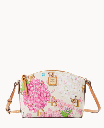 Hydrangea Monogram Suki Crossbody