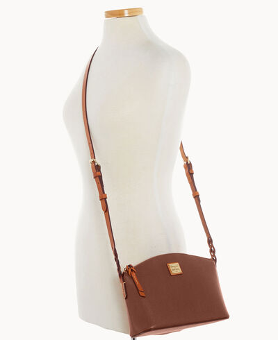 Saffiano Penny Crossbody