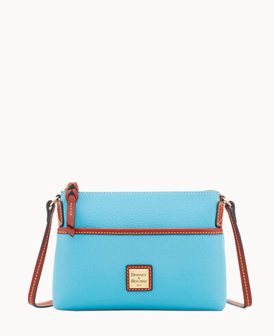 Pebble Grain Ginger Crossbody