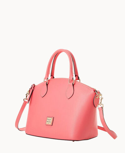 Saffiano Geena Satchel