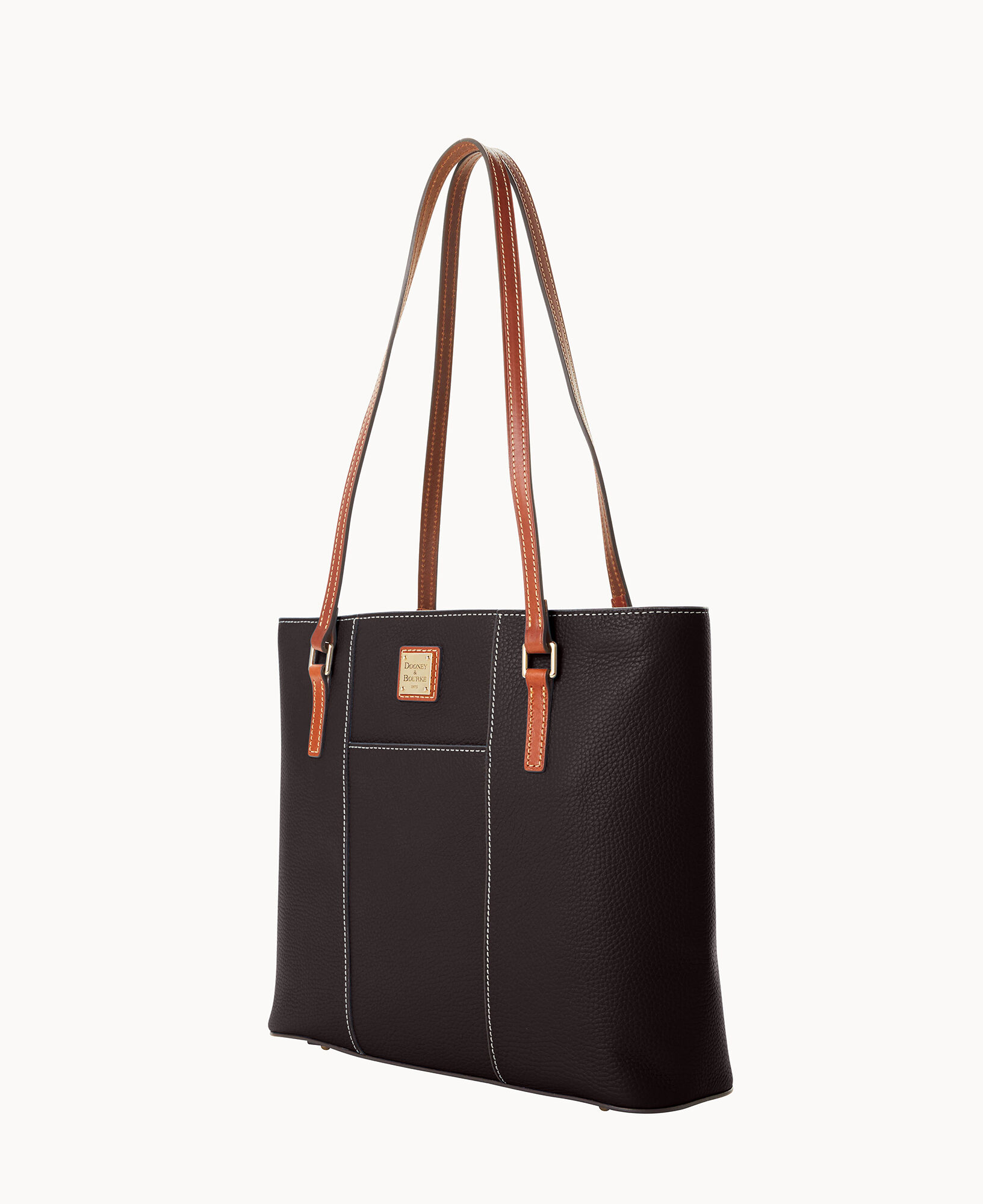 Lexington medium pebbled leather shoulder bag discount