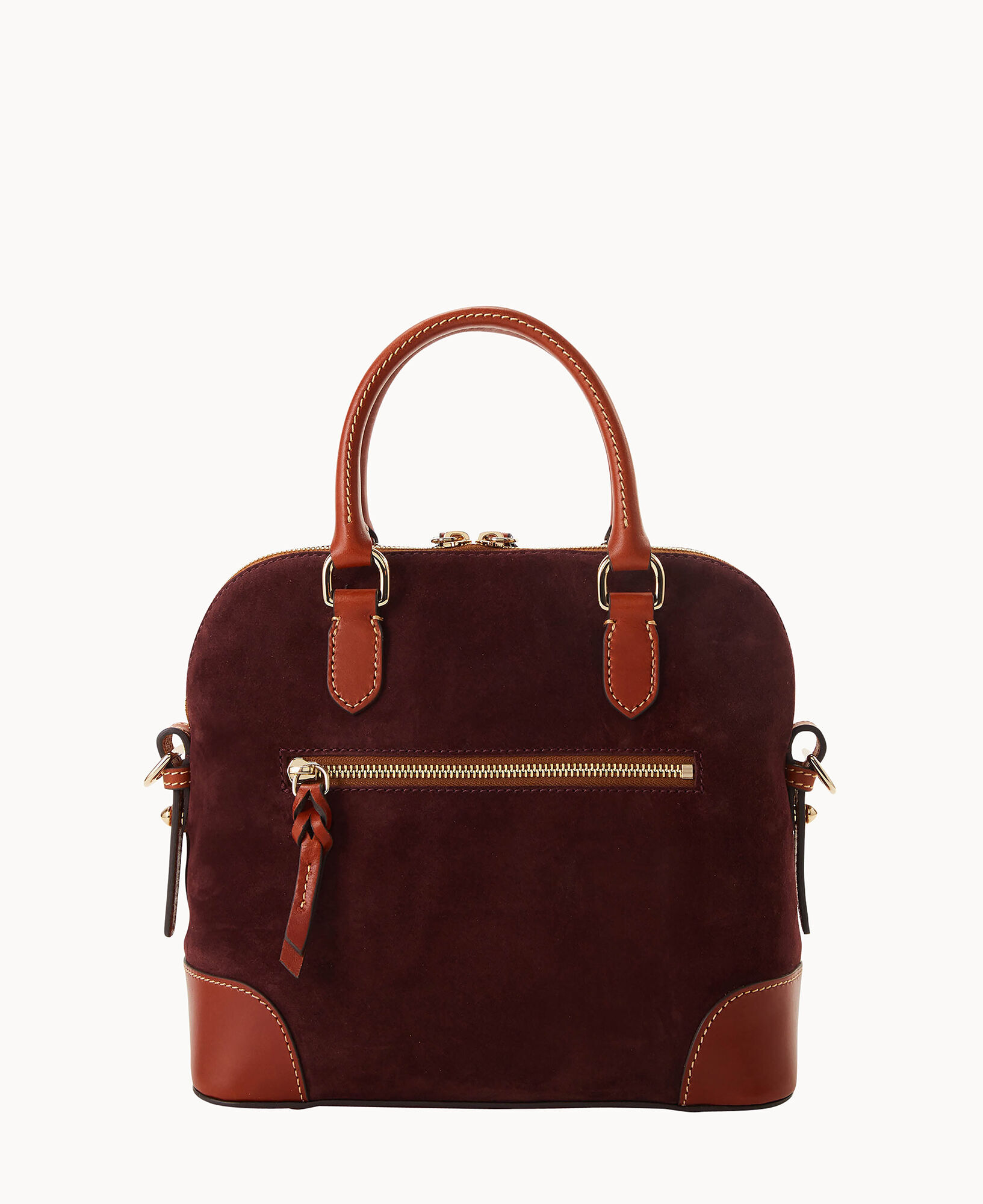 Dooney & bourke suede satchel outlet