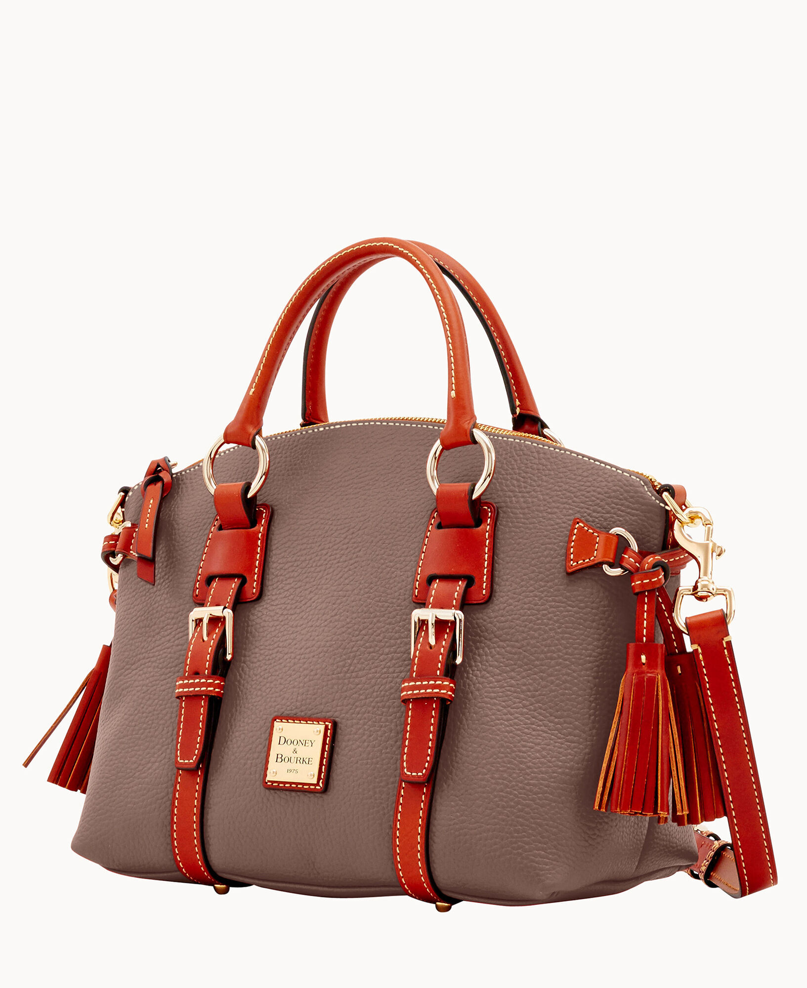 Dooney Bourke Pebble Grain Bristol Satchel