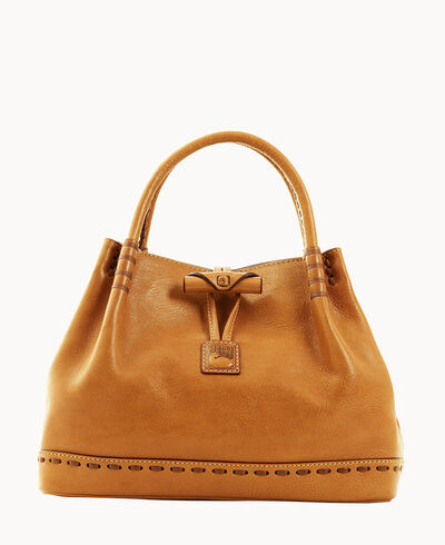 Florentine Double Handle Toggle Bag