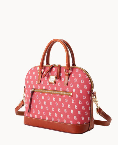 MLB Cardinals Domed Zip Satchel