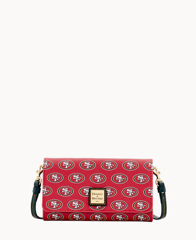 NFL 49ers Daphne Crossbody Wallet