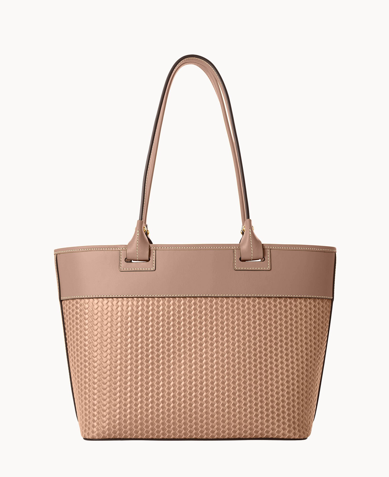 Dooney & bourke beacon ziptop smooth leather best sale tote
