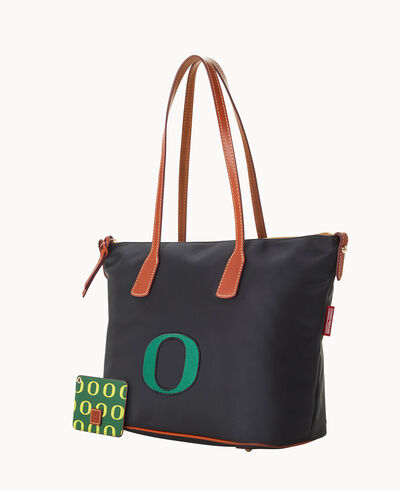 Collegiate Oregon Top Zip Tote