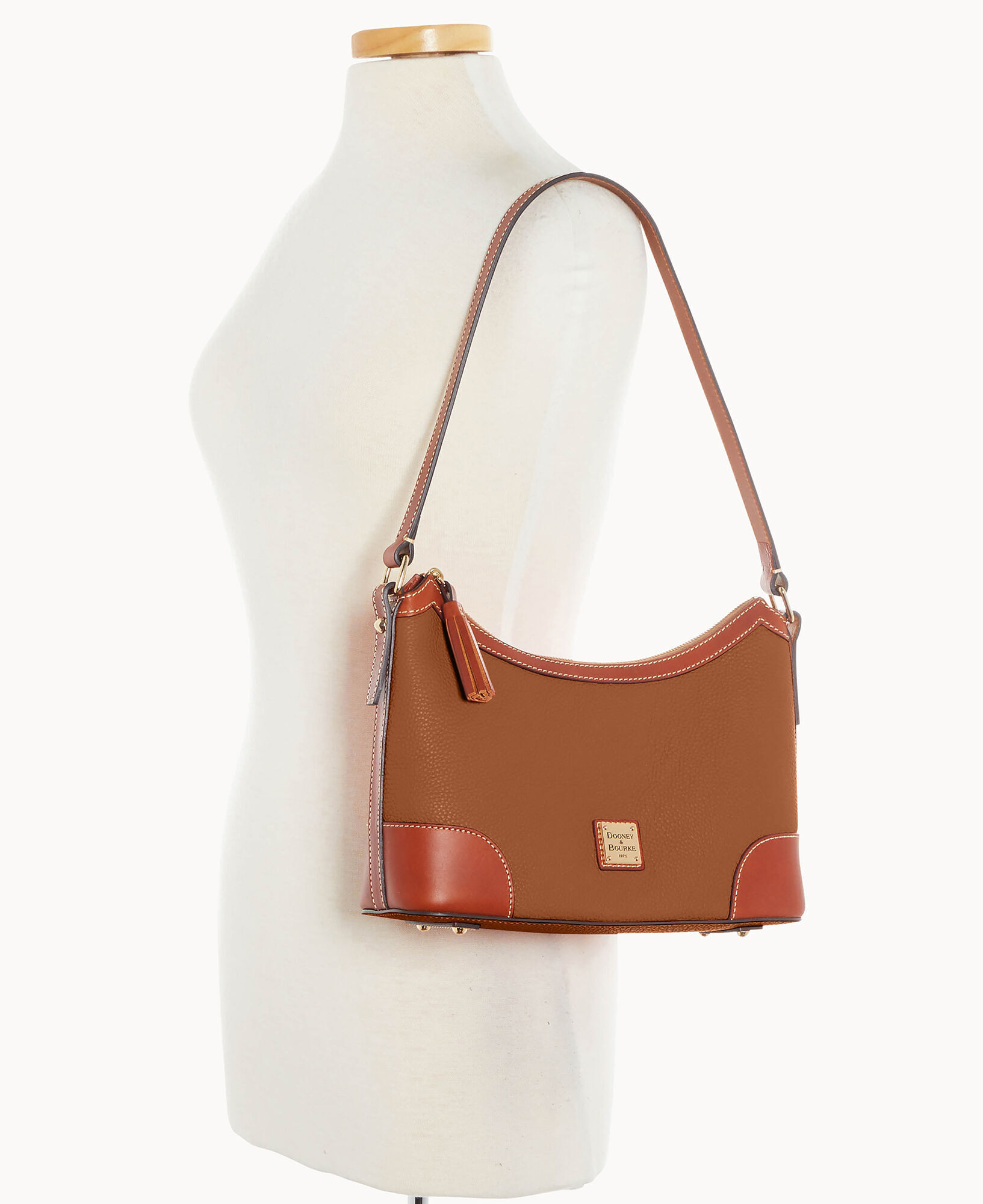 Pebble Grain Large Shoulder Bag