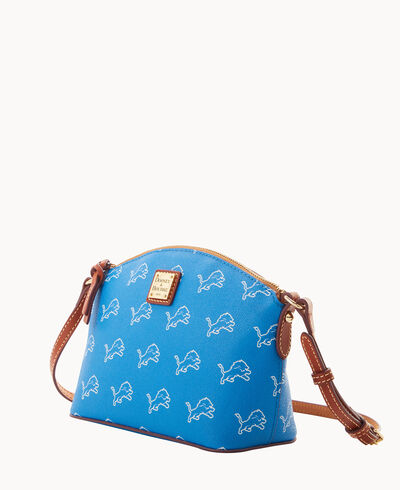 NFL Lions Suki Crossbody Med Wristlet