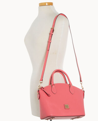 Saffiano Geena Satchel