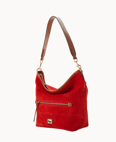 Camden Suede Hobo