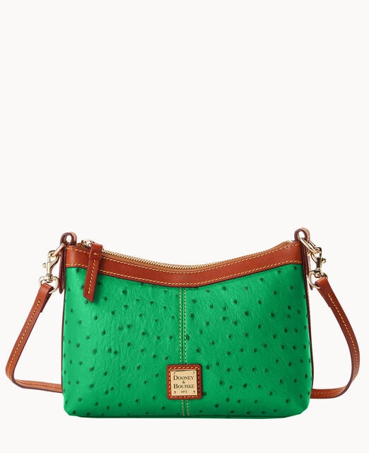 Ostrich Crossbody Pouch