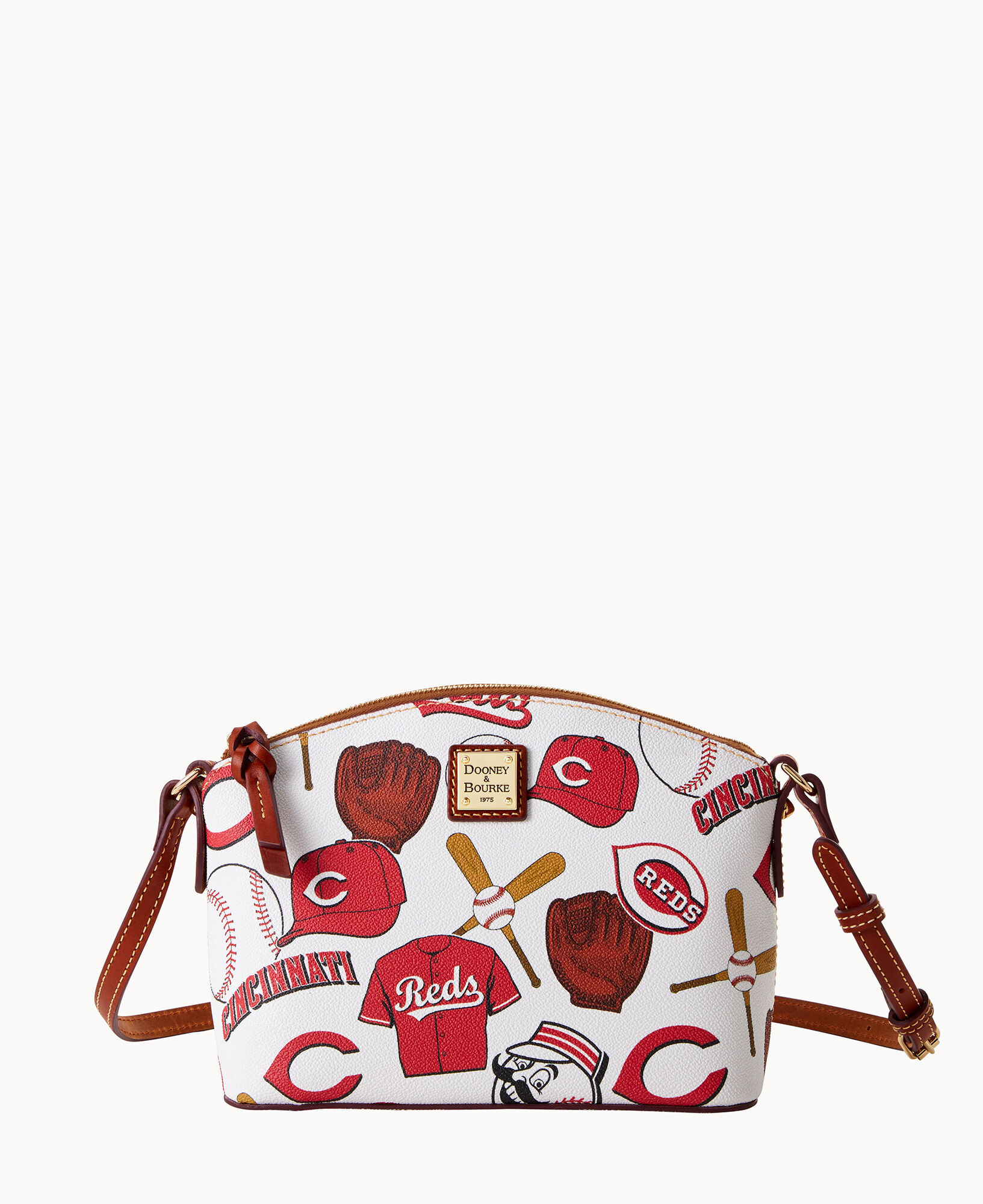 Dooney & Bourke Baseball Reds Crossbody Bag, Multi-Color