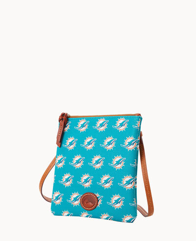 NFL Dolphins North South Top Zip Crossbody