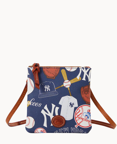 MLB Yankees Small North South Top Zip Crossbody