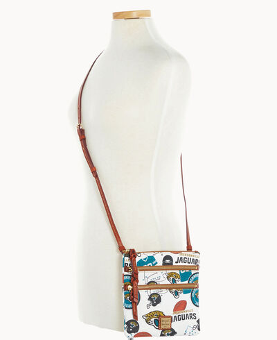 NFL Jaguars N S Triple Zip Crossbody