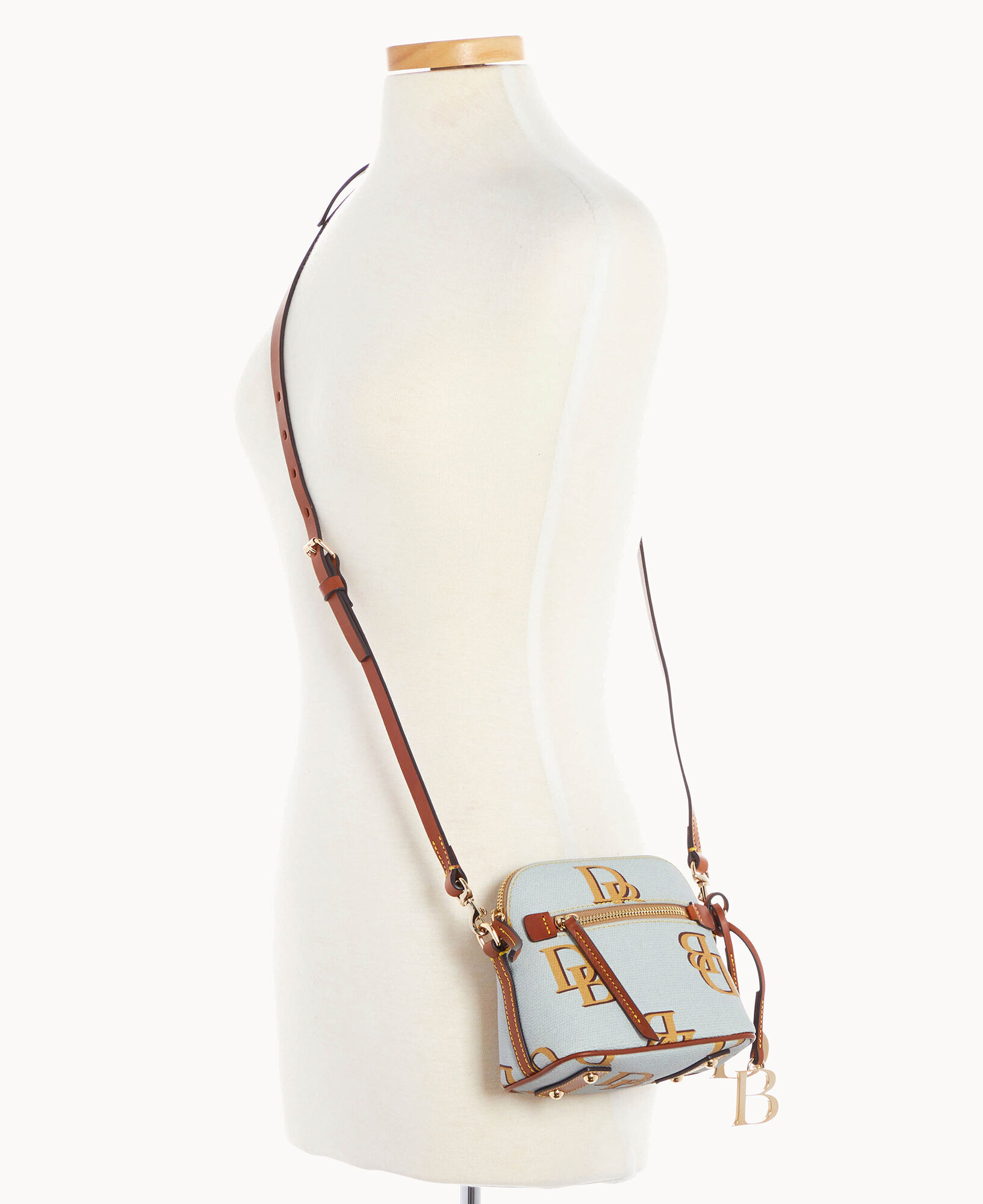 Dooney & Bourke Monogram Mini Domed Crossbody