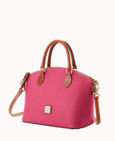 Pebble Grain Geena Satchel