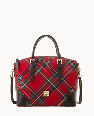 Tartan Domed Satchel