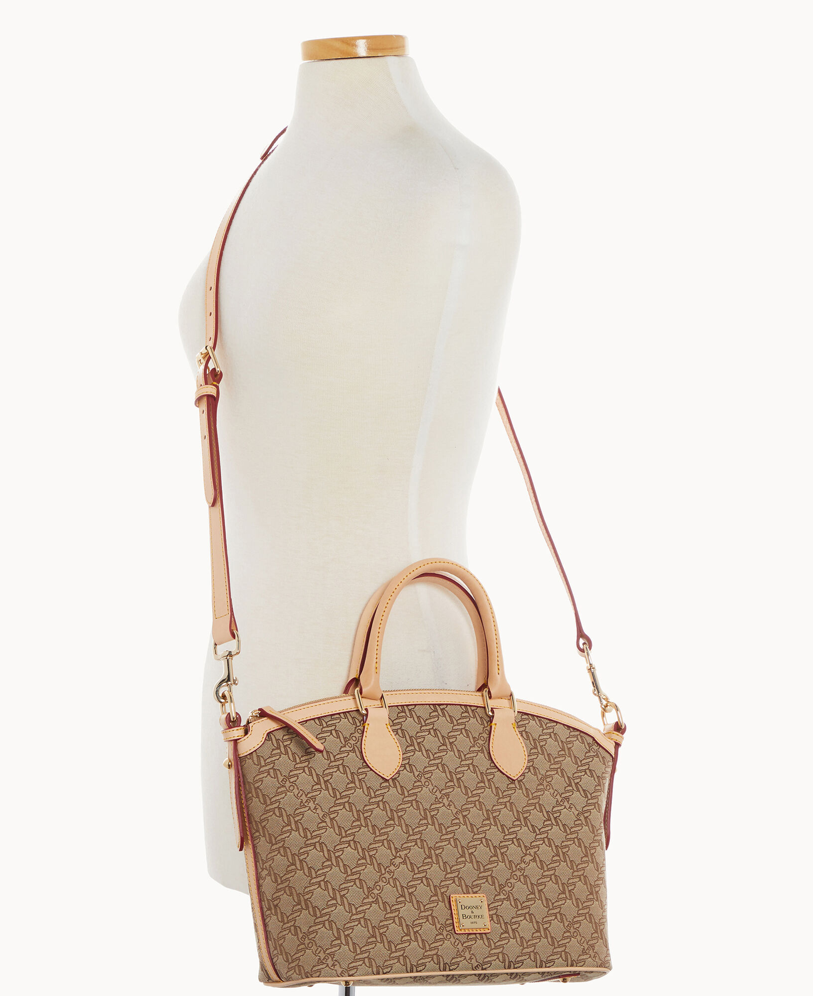 Dooney and bourke signature domed satchel shop