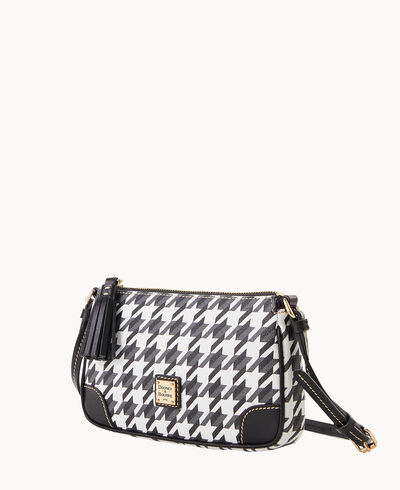 Houndstooth Slim Crossbody