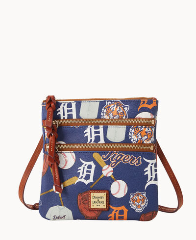 MLB Tigers North South Triple Zip Crossbody