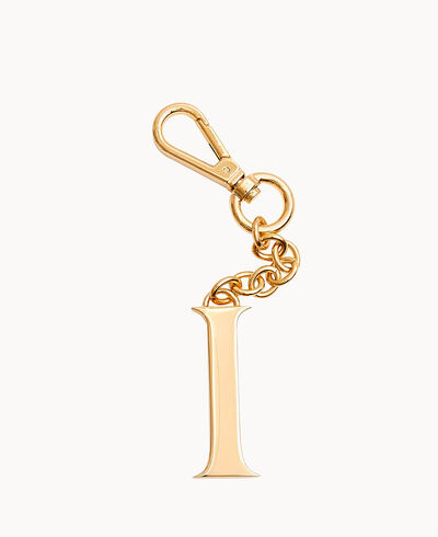 Monogram Pendant Key Chain Letter I