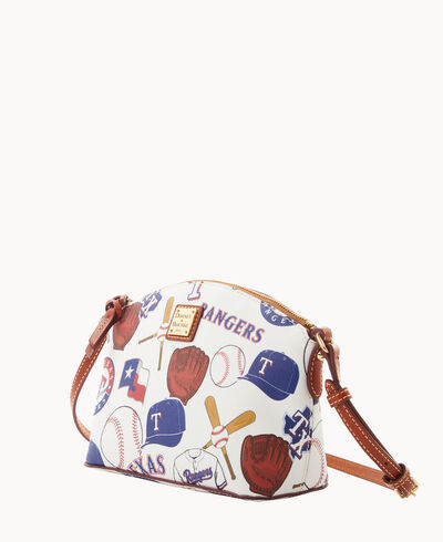 MLB Rangers Suki Crossbody Med Wristlet