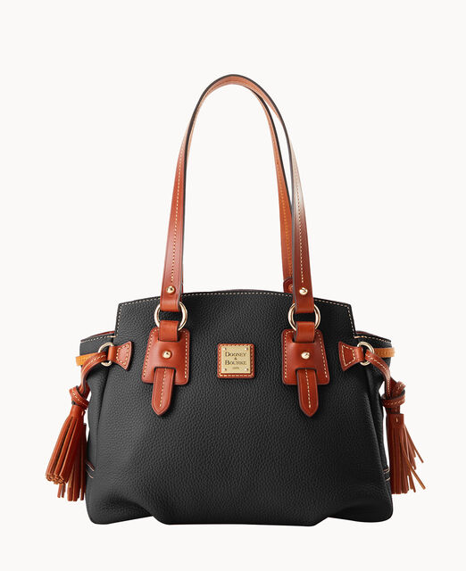 Pebble Grain Small Winged Shopper