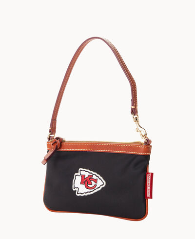 NFL Chiefs Large Slim Wristlet