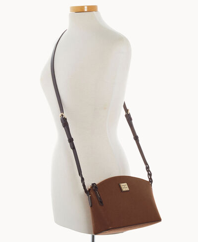Saffiano Penny Crossbody
