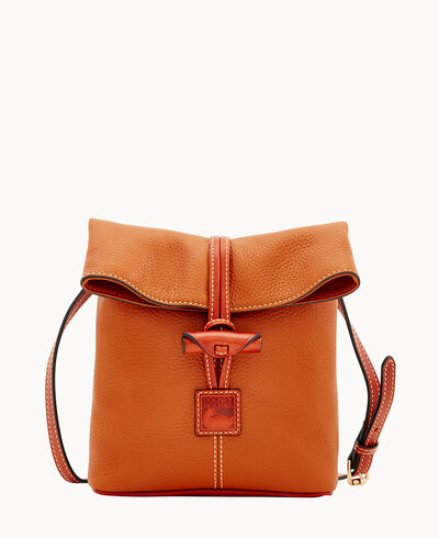 Pebble Grain Toggle Crossbody