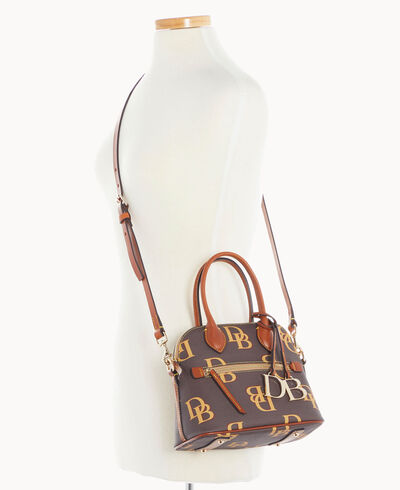 Monogram Small Domed Satchel