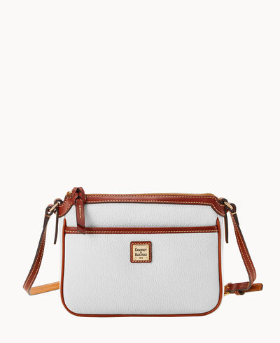 Pebble Grain East West Pocket Crossbody