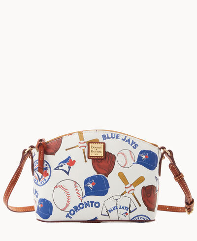 MLB Blue Jays Suki Crossbody Med Wristlet