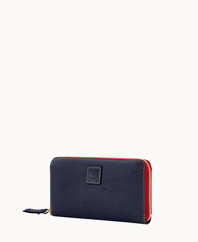 Florentine Large Zip Around Wristlet