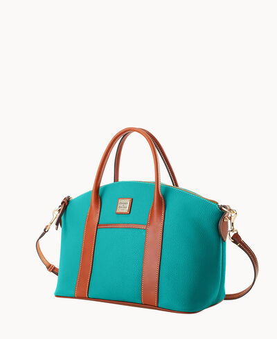 Pebble Grain Madeline Satchel