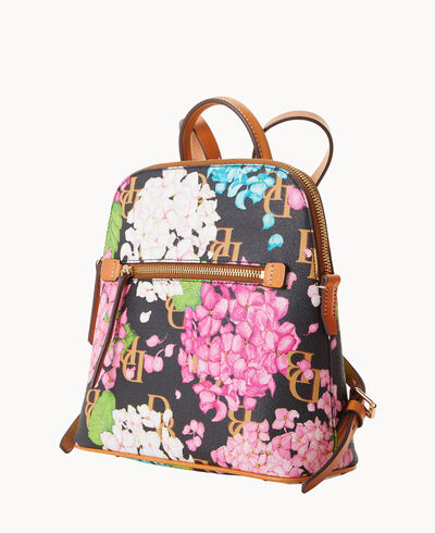 Hydrangea Monogram Backpack