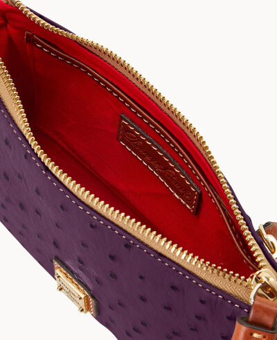 Ostrich Slim Crossbody