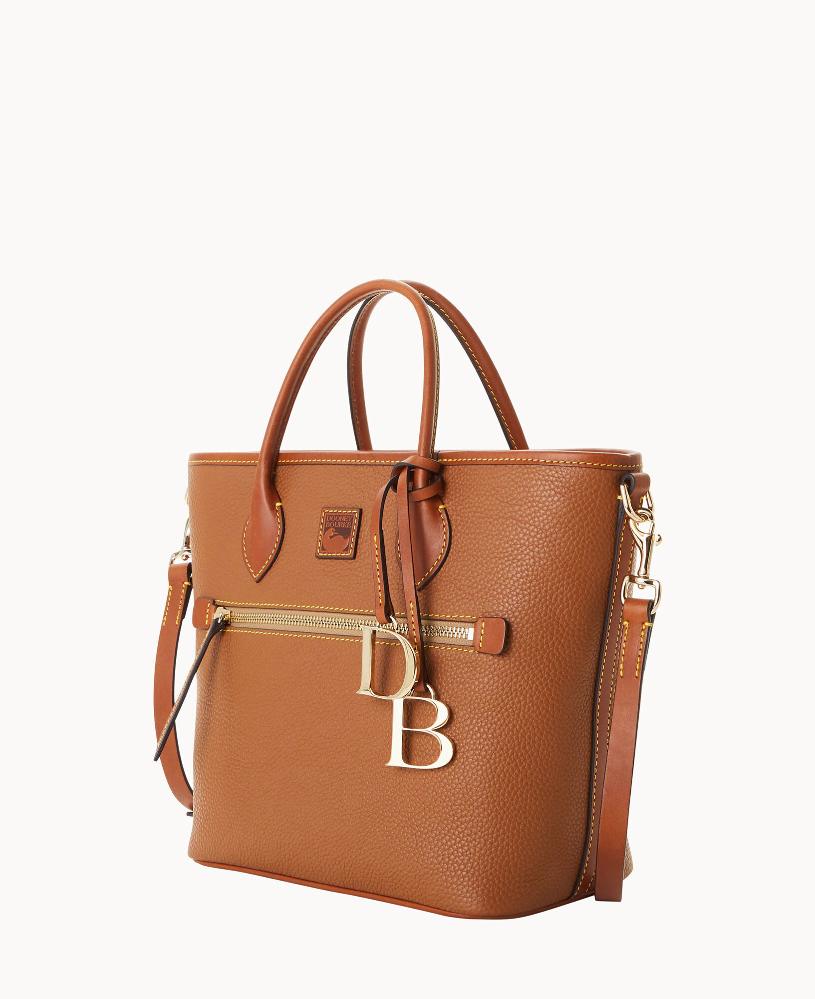 Dooney & Bourke Pebble Leather Handle Tote