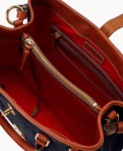 Suede Perry Satchel
